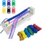 Jig Bracelet Maker with Parachute Cord - Heavy Duty Buckles - Wristband Maker with 6 Paracord Hanks and 6 Quick Release Buckles